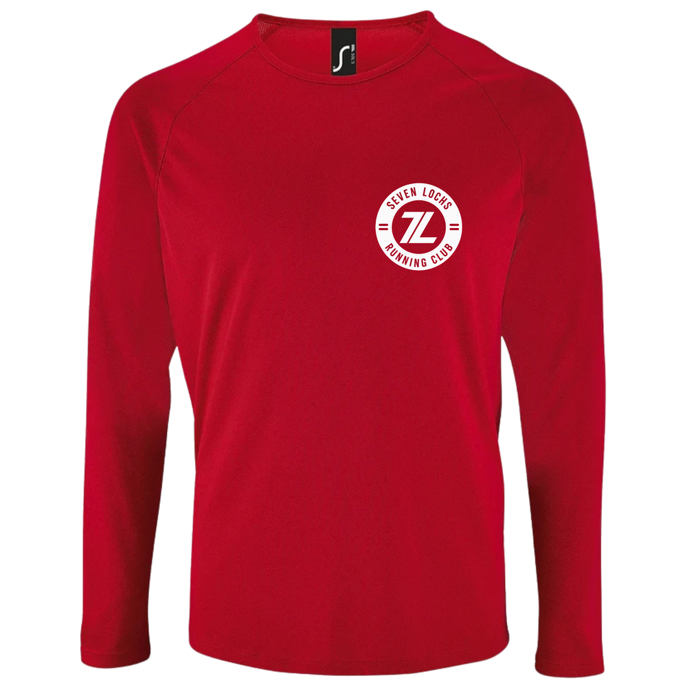 Sporty Long Sleeve Performance T-Shirt - Unisex