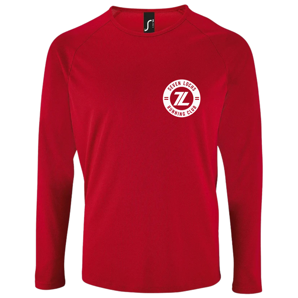 Sporty Long Sleeve Performance T-Shirt - Unisex