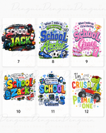 Starting School Pyjamas – Striped