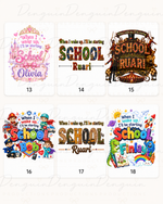 Starting School Pyjamas – Striped