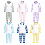 Starting School Pyjamas – Striped